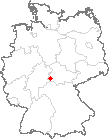 Karte Dermbach, Thüringen